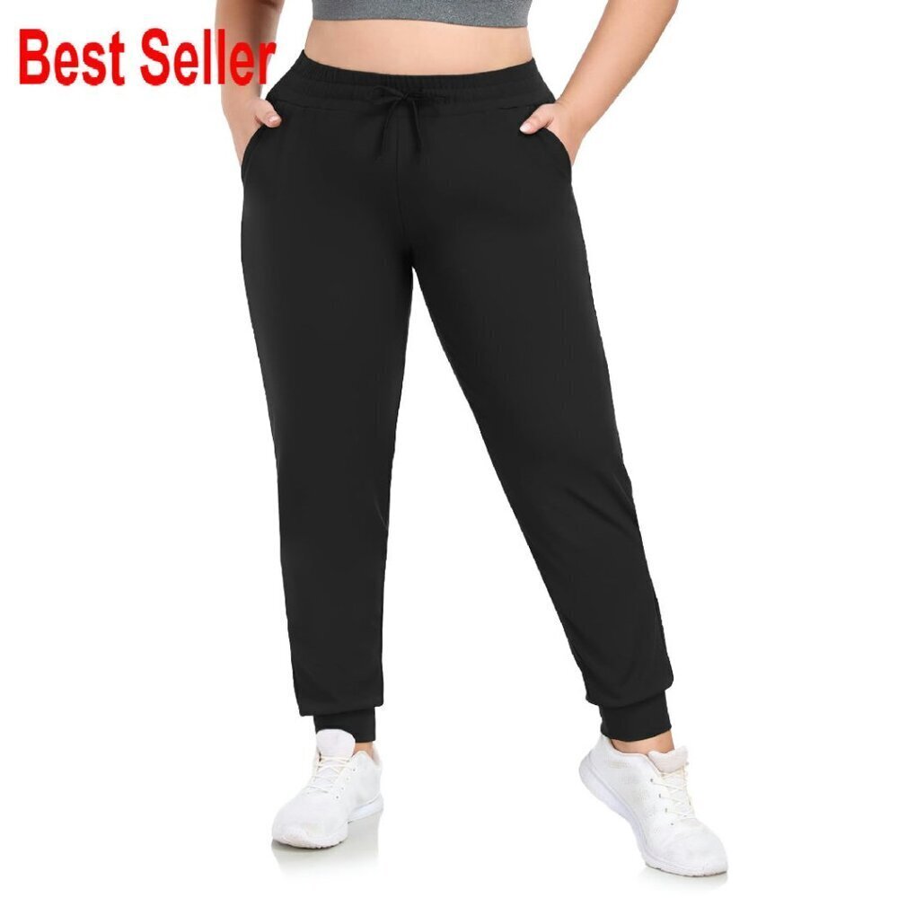 Plus Size Sweatpants Women Joggers Yoga Workout Lounge Pants Pockets